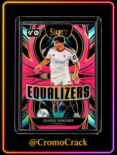 Juanlu Sánchez Equalizers /25 – Pink – Panini Select LaLiga 2025/26