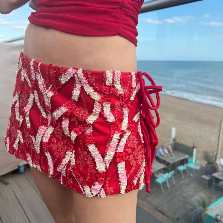 Embroidered Mini Skirt – Cosmic Collection – Supernova 3
