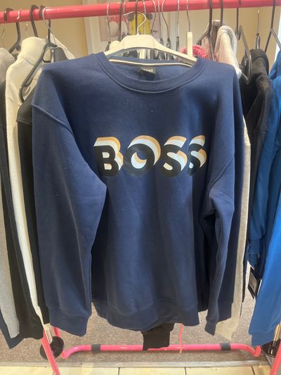 Boss Navy Sweatshirt