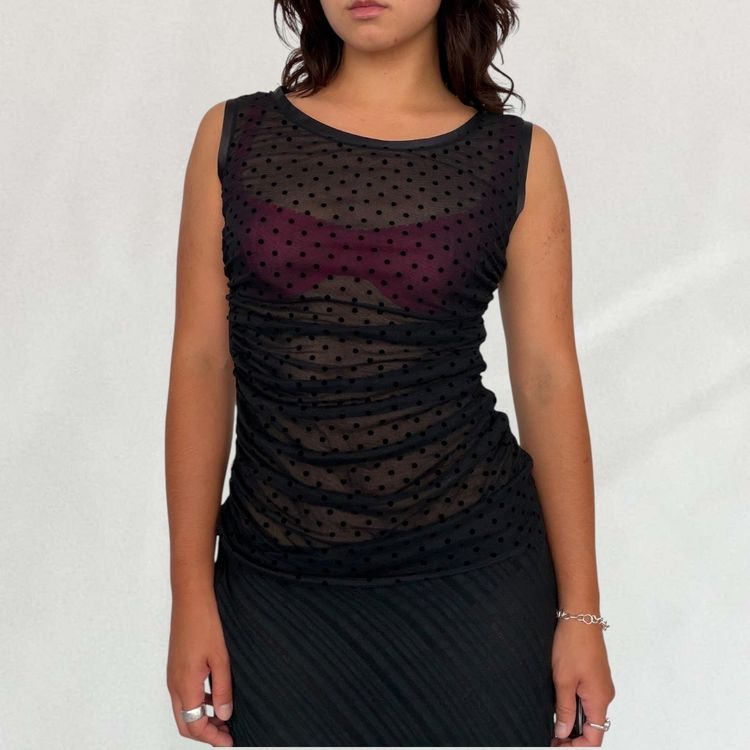 Dolce & Gabbana polka dot top