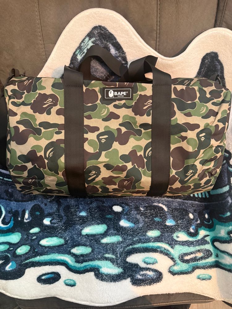 Bape Camo Duffle Bag