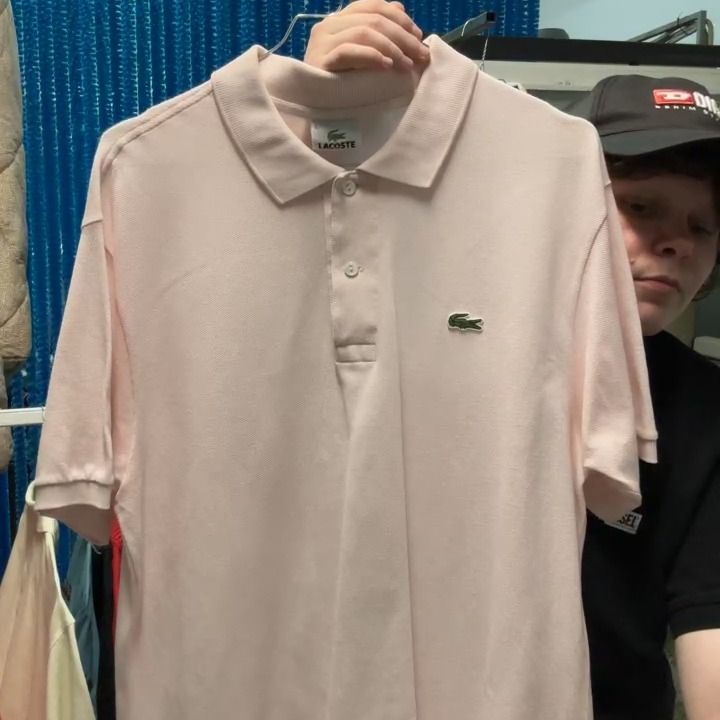 Polo Polo Lacoste rosa imagen del producto