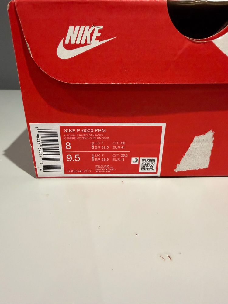 Immagine di Nike P-6000 Premium Cordura Medium Ash Golden Hops UK 7 6