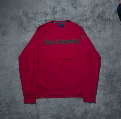 Best Company Red Sweatshirt