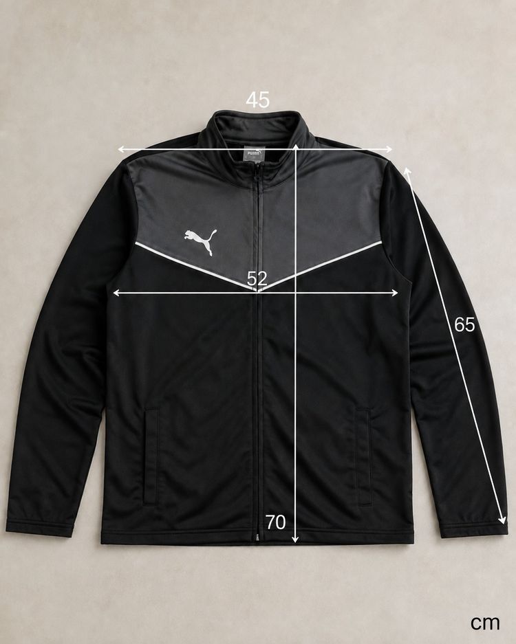 Immagine di Puma Black And Grey Tracksuit Jacket And Pants 6