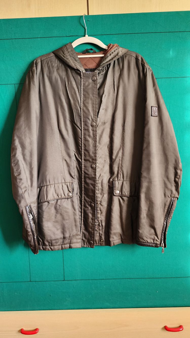 Belstaff Woman Brown Hooded Jacket