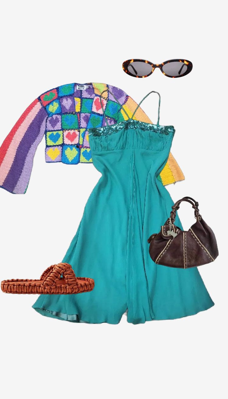 Y2k Monsoon Dress With Sequin Floral Embellishments image 6