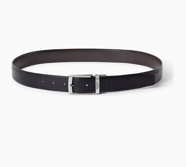 Gant Black Leather Belt