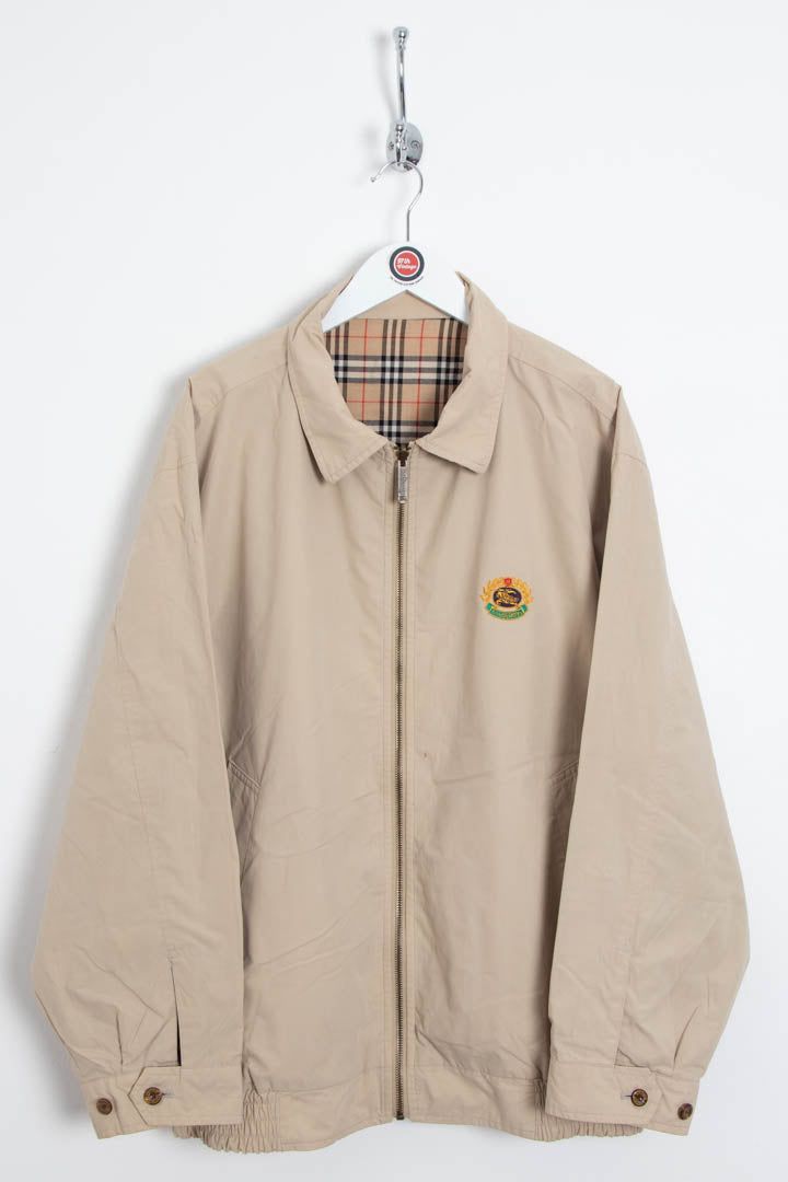 Burberry Nova Check Reversible Harrington Jacket (L) imagen 2