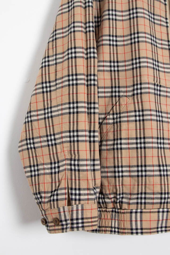 Burberry Nova Check Reversible Harrington Jacket (L) imagen 7
