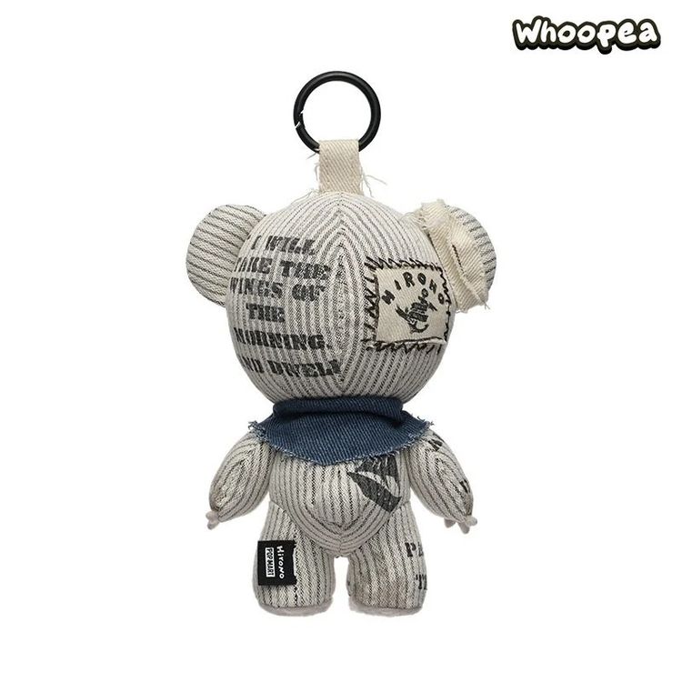 Whoopea Bear Costume Doll And Keychain obraz 2