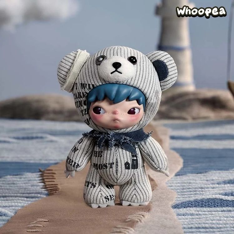 Whoopea Bear Costume Doll And Keychain