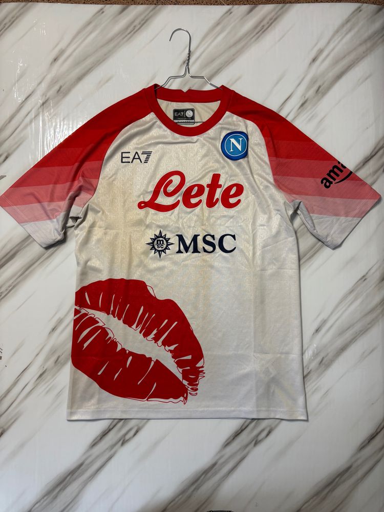 Ea7 Napoli Football Jersey