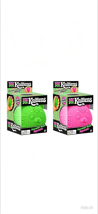 Nee Doh Knittens Squish Ball