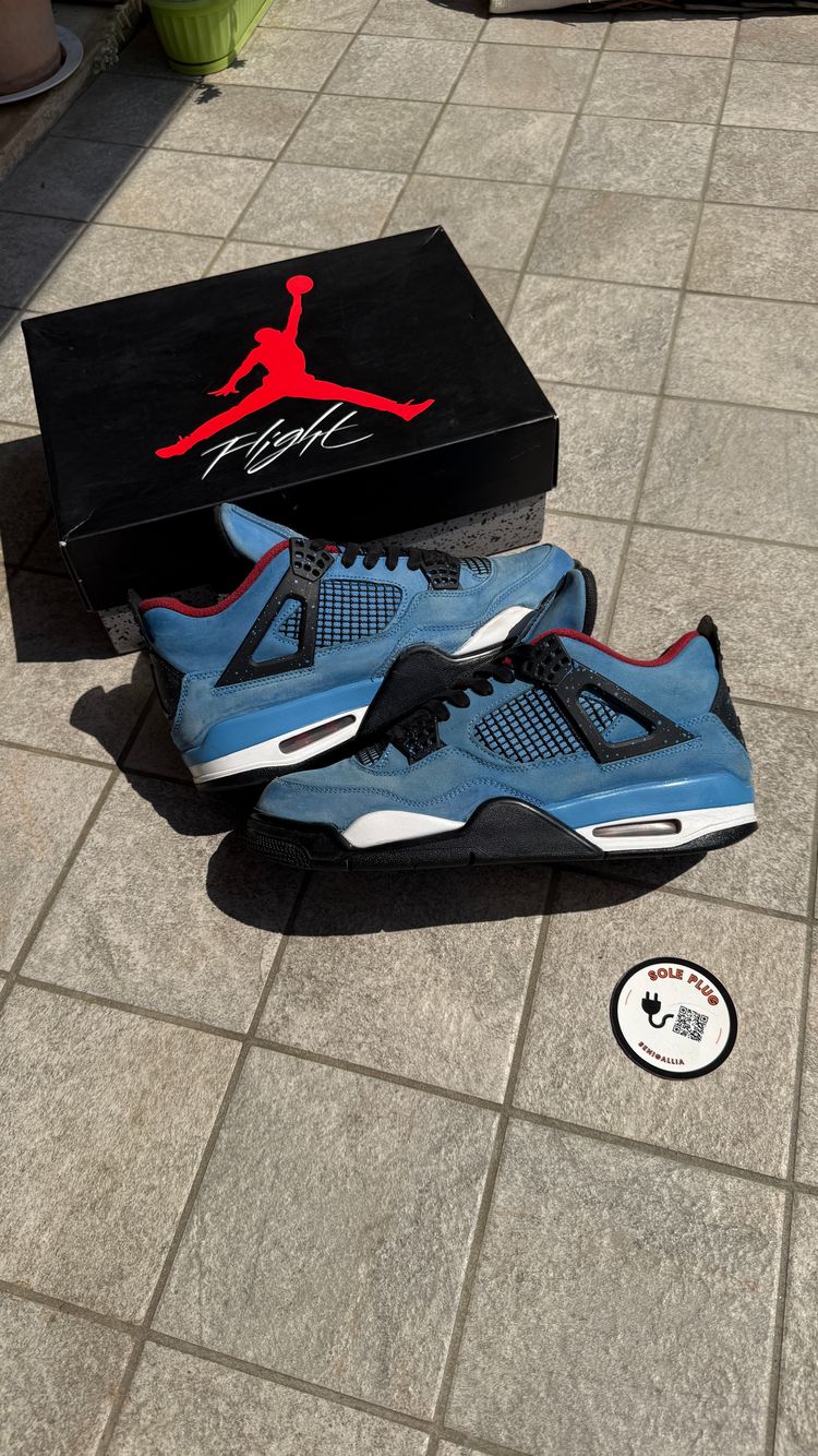 Air Jordan 4 x Travis Scott Cactus Jack size 44