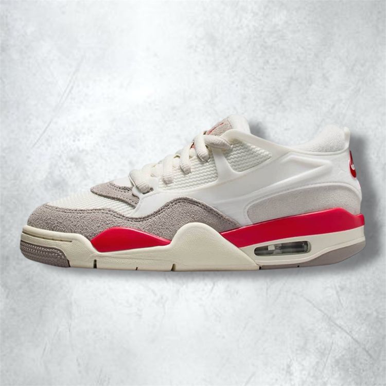 Air Jordan 4 RM ‘Sail/Fire Red-College Grey’ (WINNER SELECTS SIZE)