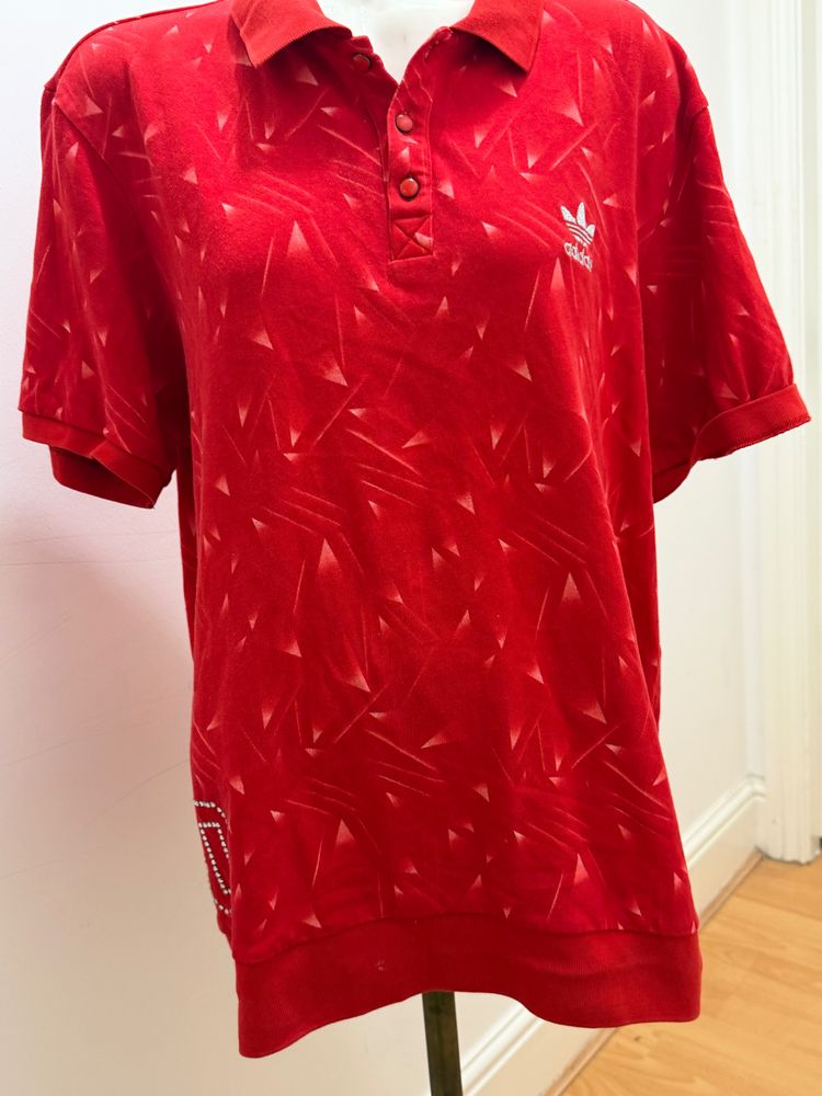 Adidas Red Polo Shirt