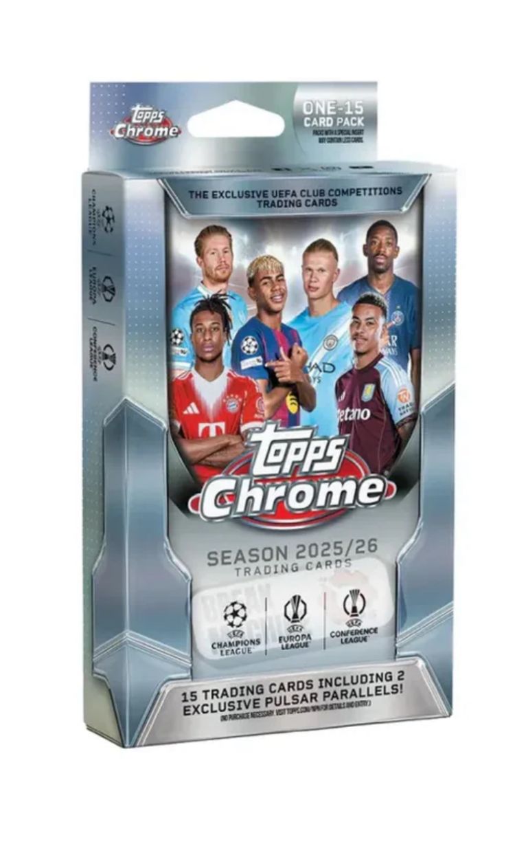 Topps Topps Chrome Season 2025/26 Trading Cards Pack product image