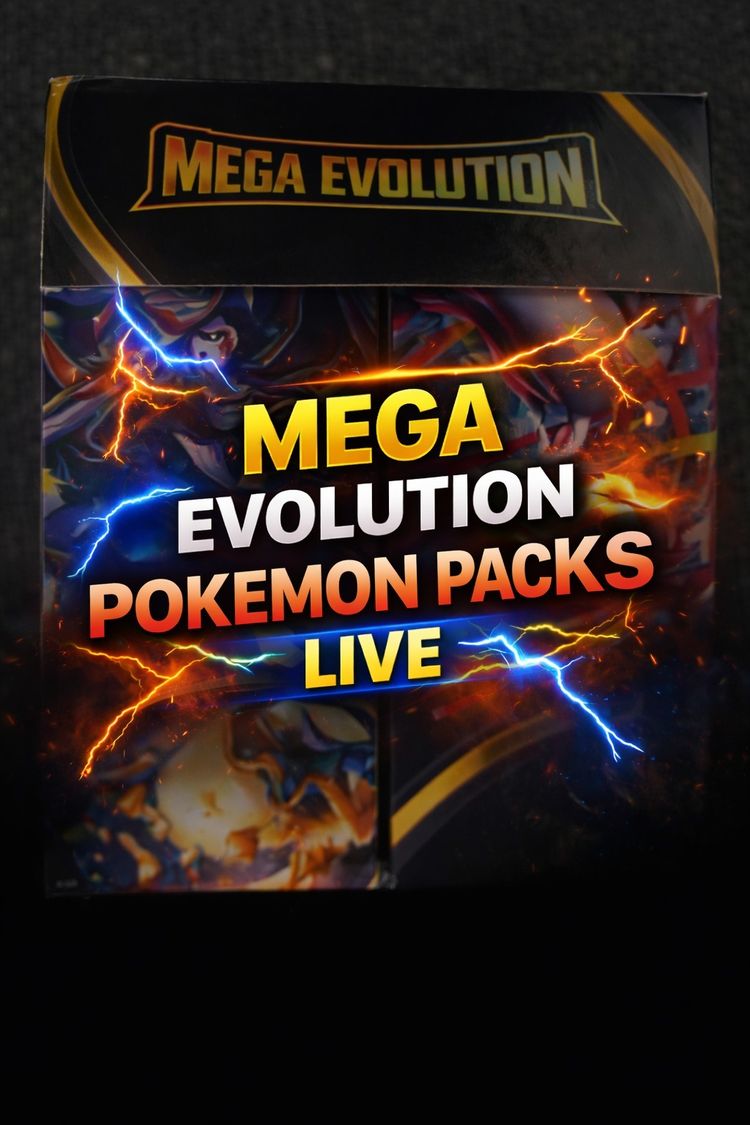 Mega Evolution Pokemon Packs Live