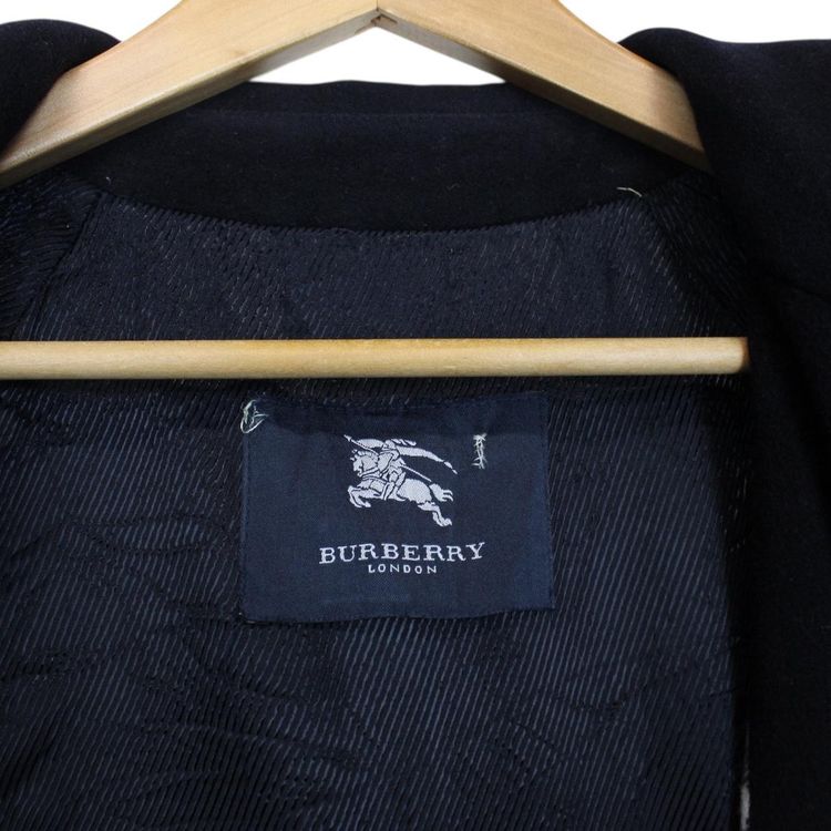 Vintage Burberry London Virgin Wool Coat Medium image 8