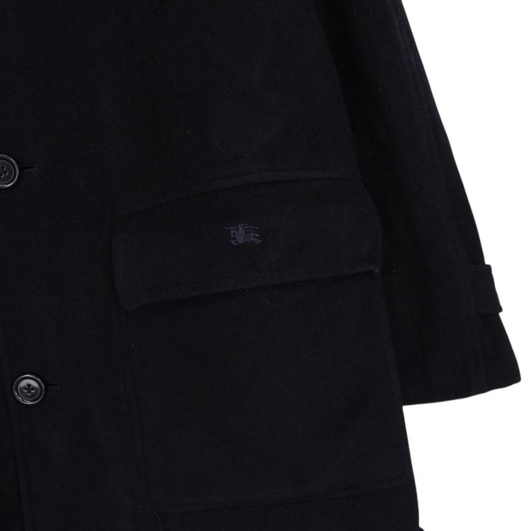 Vintage Burberry London Virgin Wool Coat Medium image 4