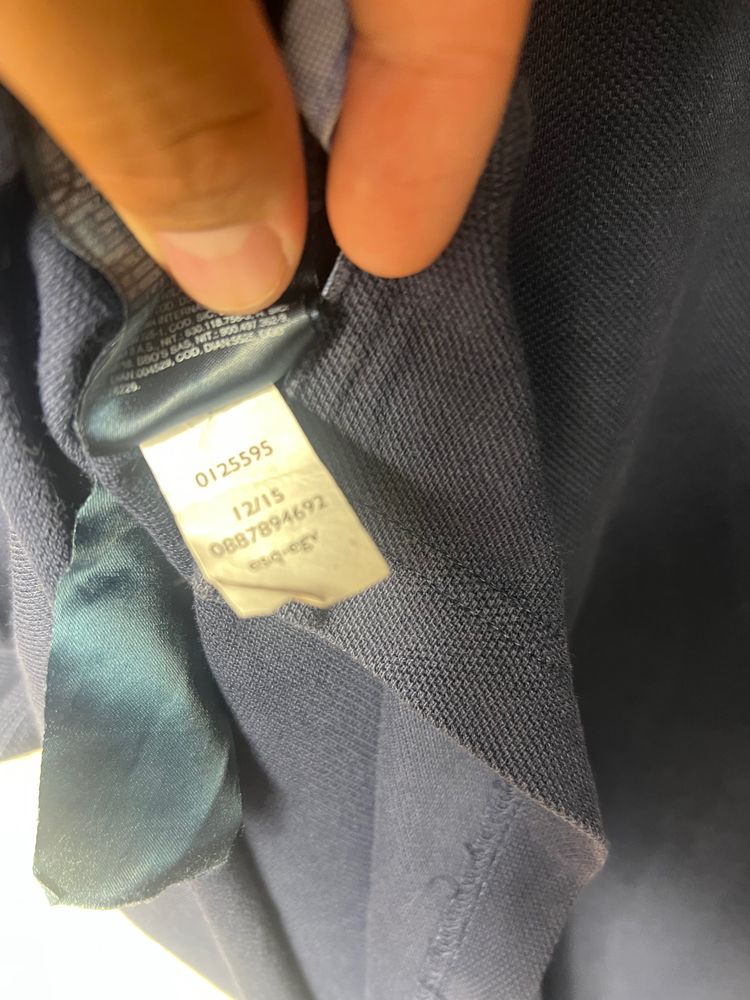 Tommy Hilfiger Navy Blue Polo Shirt imagen 4