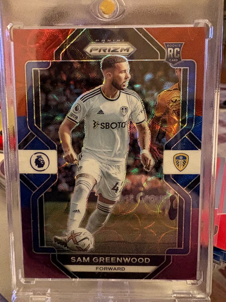 Sam Greenwood Leeds United Soccer Trading Card