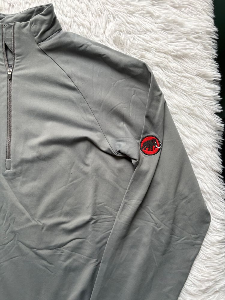 Mammut Grey Quarter-Zip Pullover 4