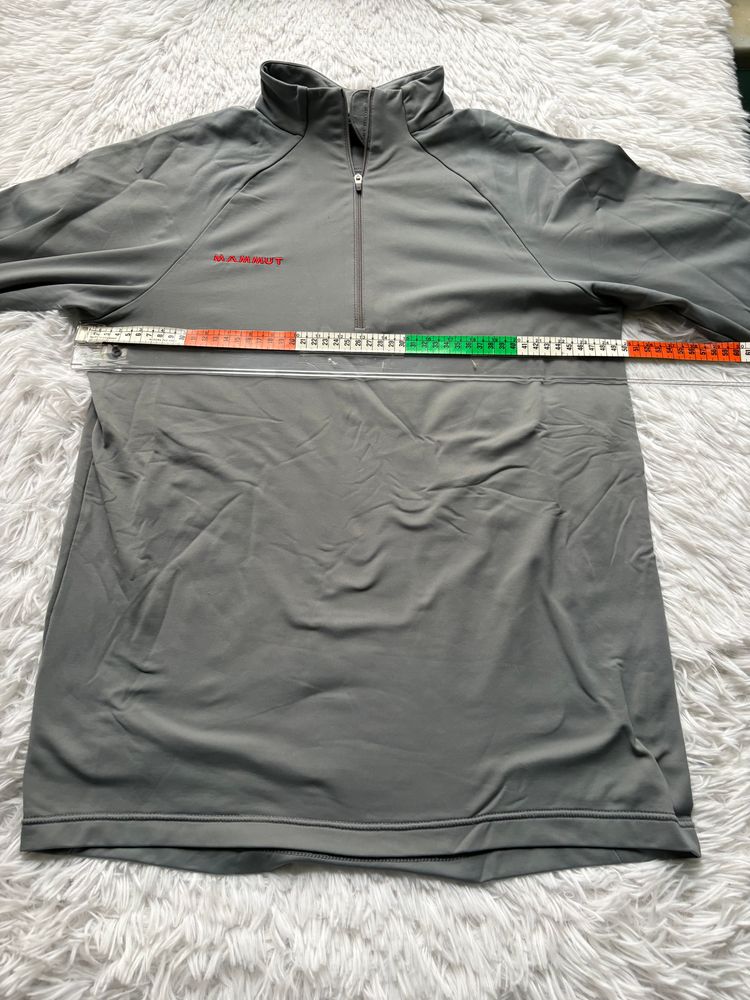 Mammut Grey Quarter-Zip Pullover 7