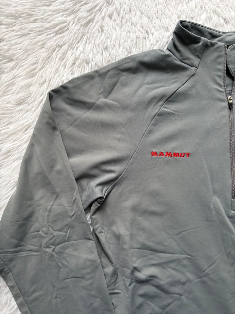 Mammut Grey Quarter-Zip Pullover 3