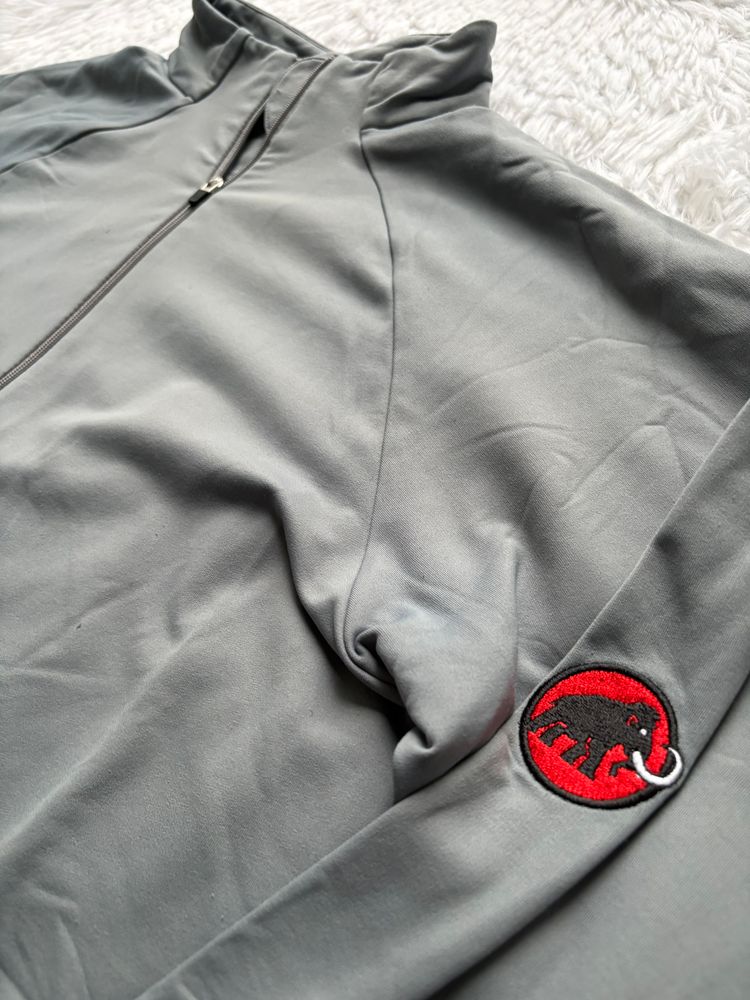 Mammut Grey Quarter-Zip Pullover 5