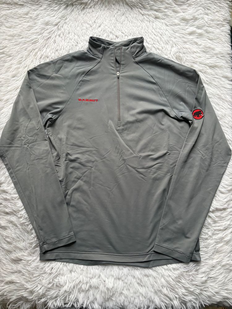 Mammut Grey Quarter-Zip Pullover 2