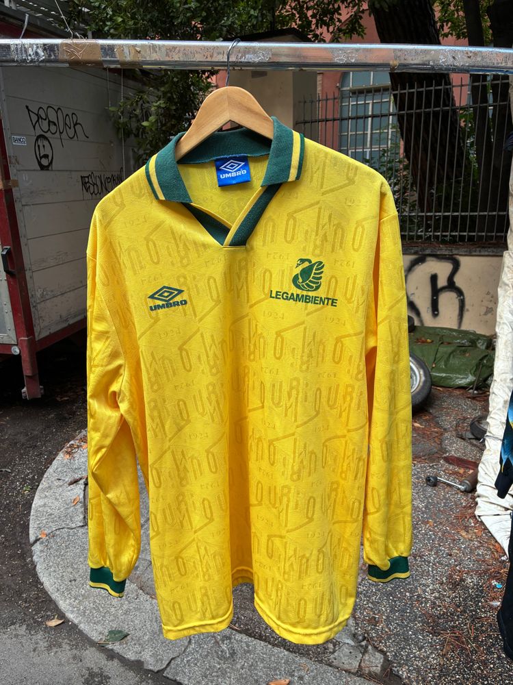 Umbro Umbro yellow long sleeve sports jersey product image