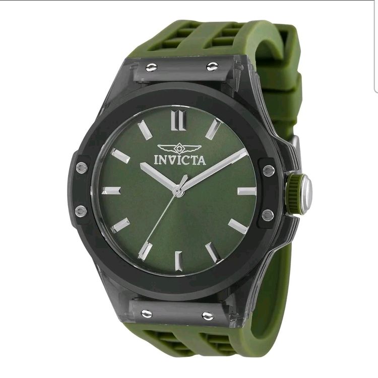 Invicta Sea Base Siphon Grn/Blk 45mm Mens Watch - 50011