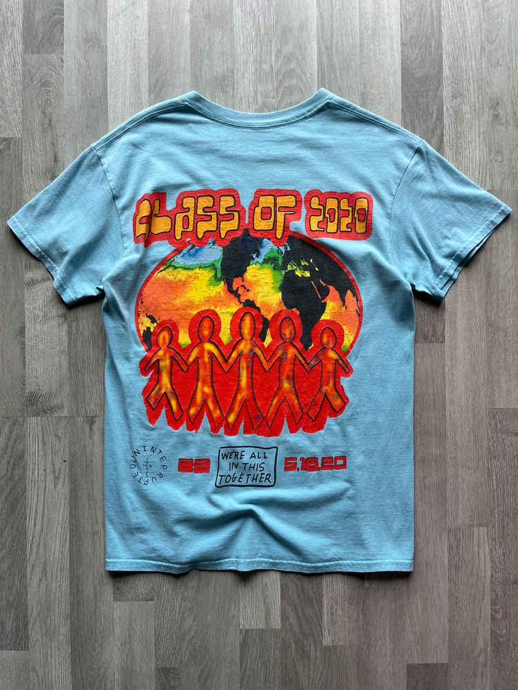 Cactus Plant Flea Market Blue Graphic T-Shirt product image