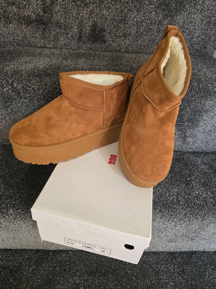 Ugg Brown Suede Ankle Boots image 1