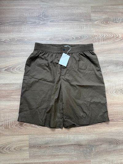 Brown COS Nylon-Ripstop Parachute Shorts (XL)