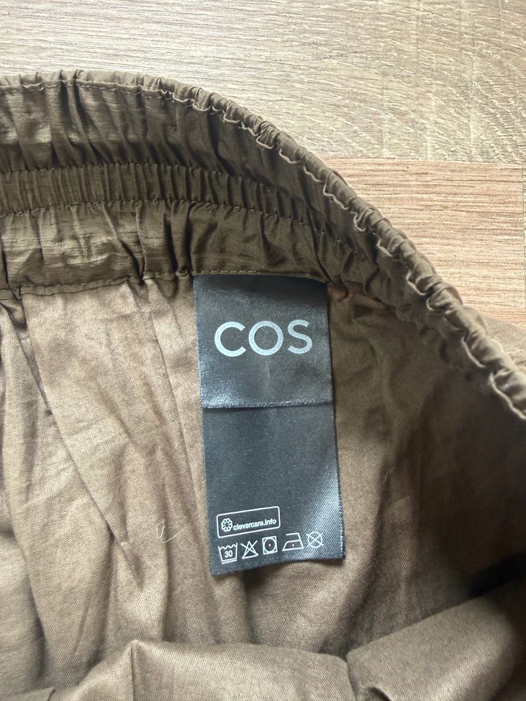 Brown COS Nylon-Ripstop Parachute Shorts (XL) image 4