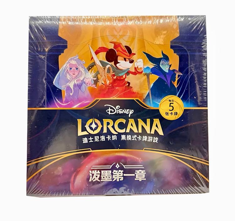 Disney Lorcana The First Chapter Chinese Booster Box