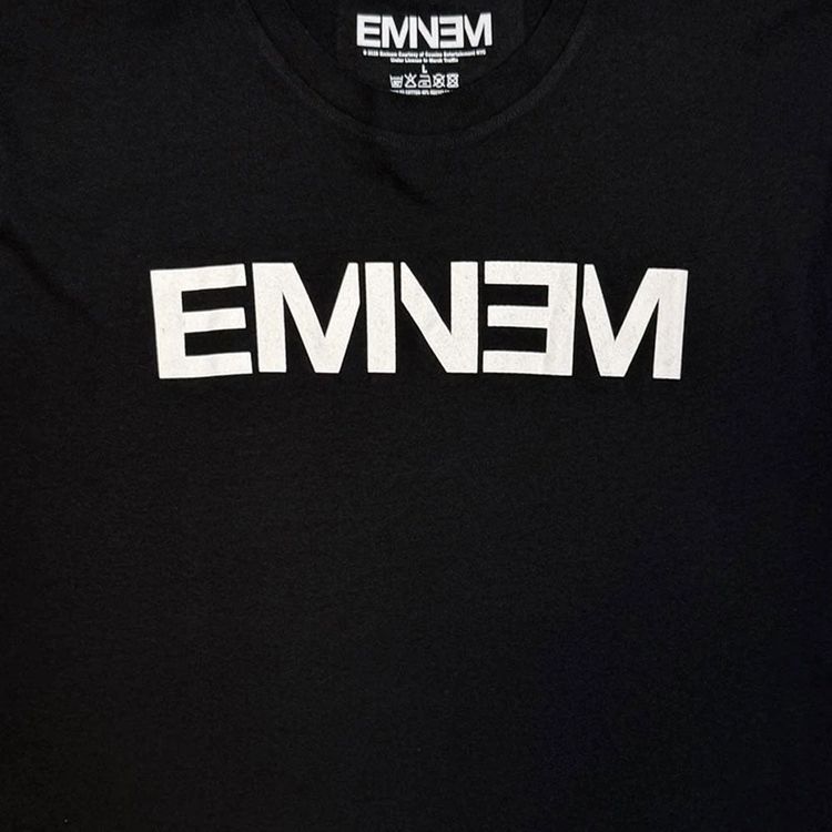 Eminem Logo Mono T Shirt 2