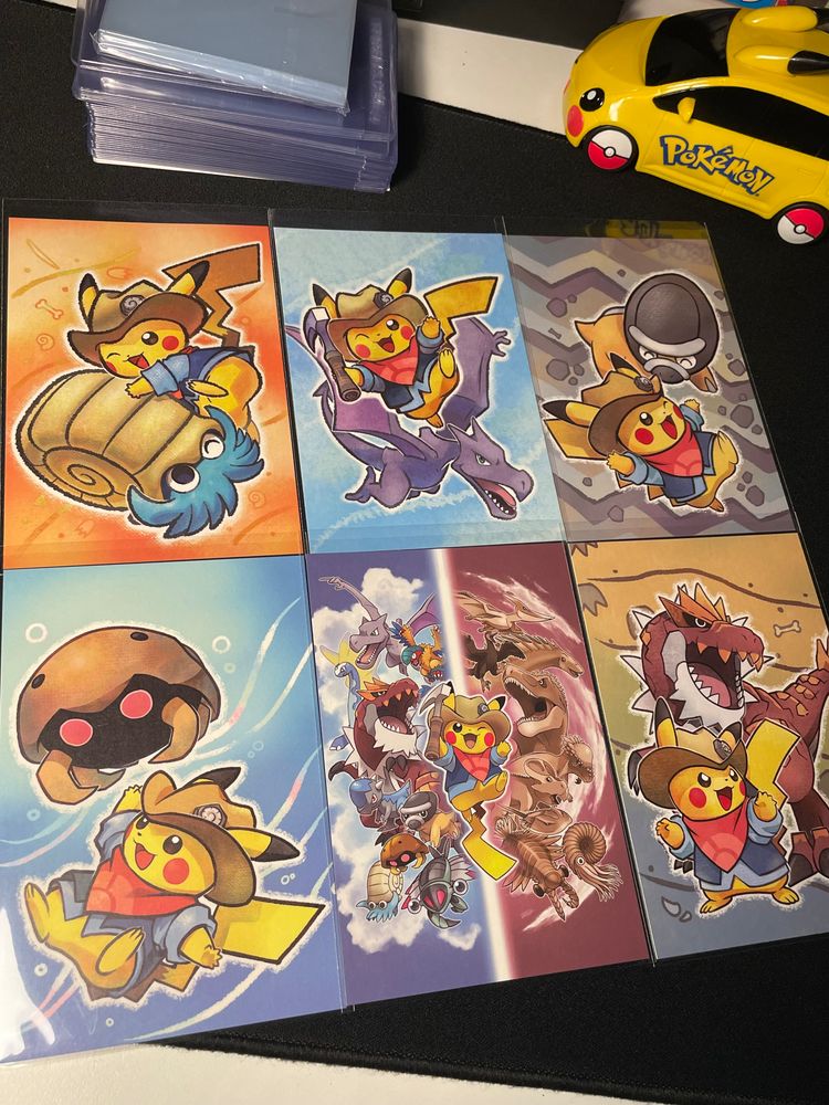Pokemon-Themed Postcards Set