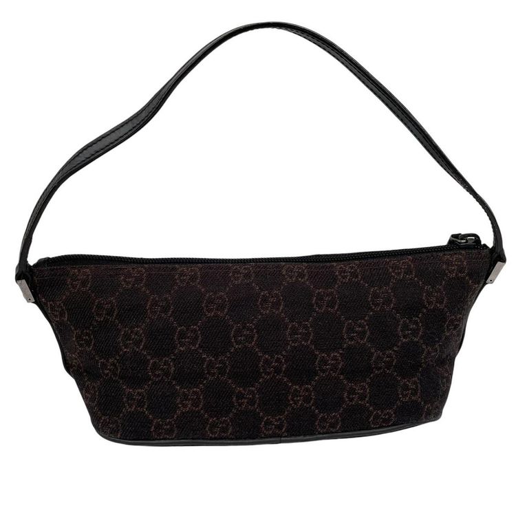 Gucci GG Monogram Canvas Mini Boat Pochette Bag imagen 8