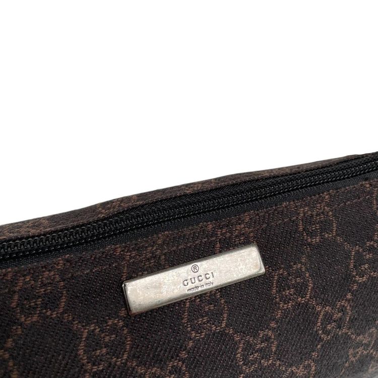 Gucci GG Monogram Canvas Mini Boat Pochette Bag imagen 7
