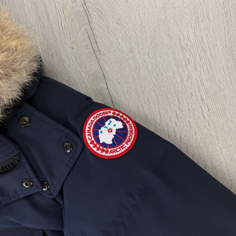 Canada Goose Men’s Wyndham Navy Parker Jacket - Medium imagen 7