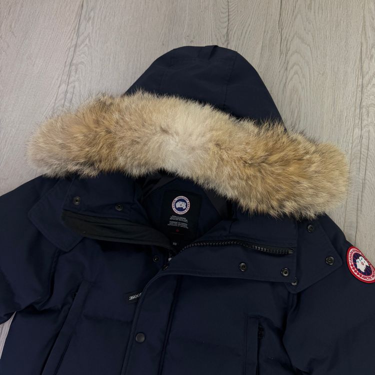 Canada Goose Men’s Wyndham Navy Parker Jacket - Medium imagen 6