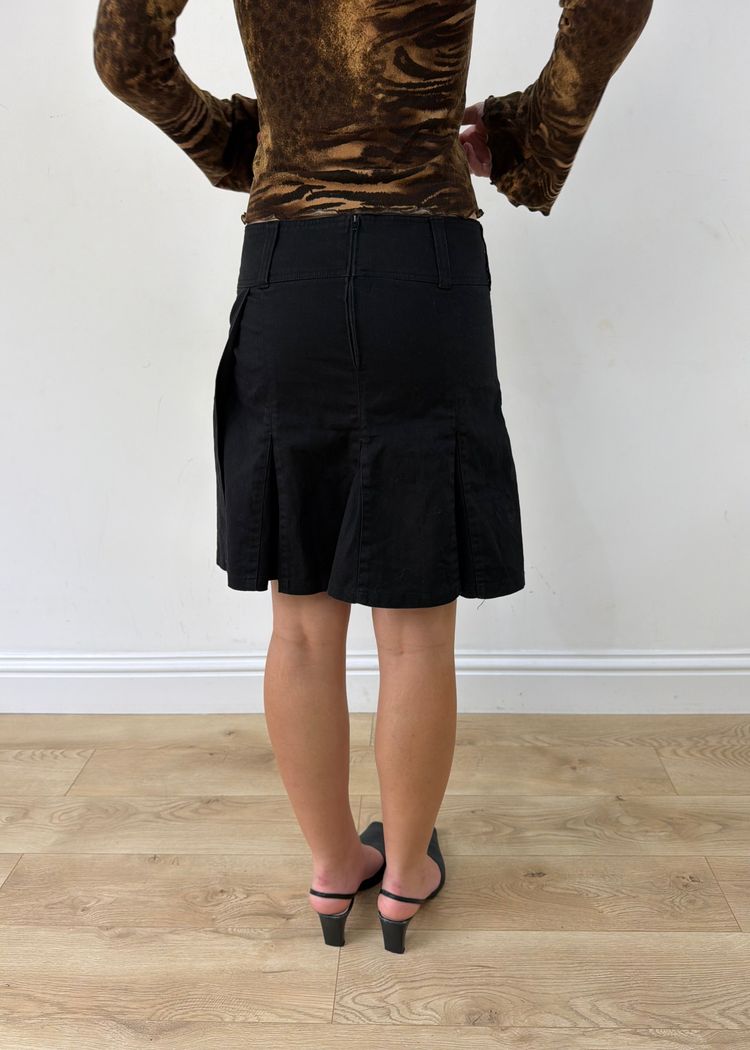 medium pleated mini skirt image 3