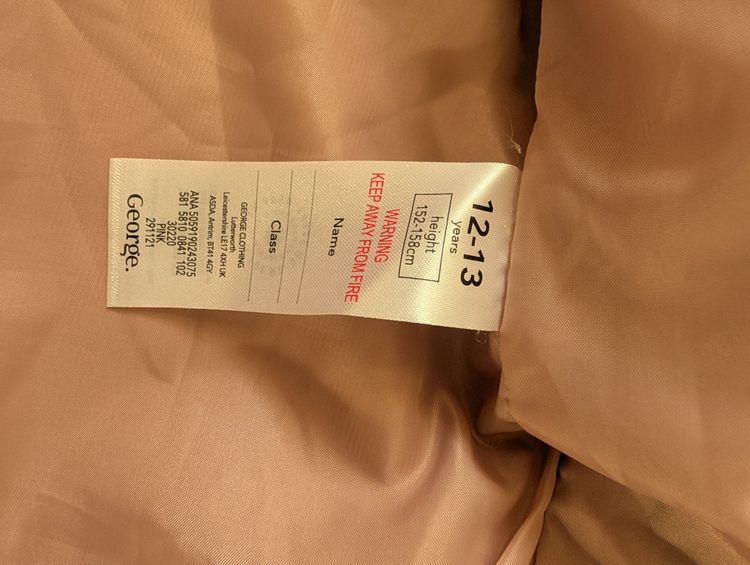 George Pink Faux Fur Hooded Jacket obraz 3