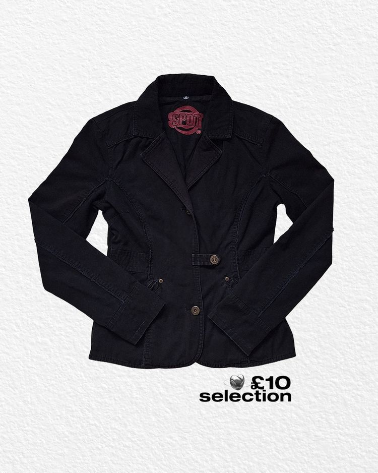 Black Women'S Jacket (S-M)
