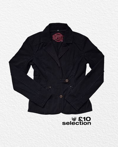 Black Women'S Jacket (S-M)