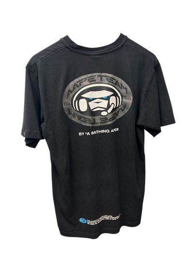 Aape By A Bathing Ape Black Graphic T-Shirt